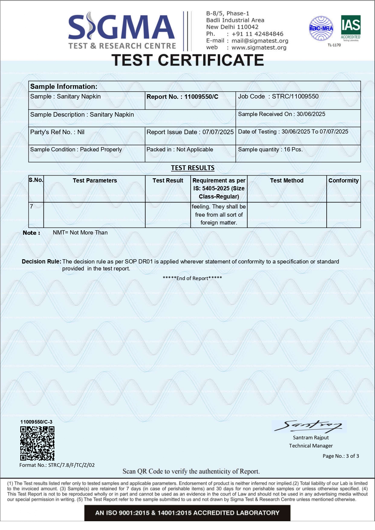 Certificate 3
